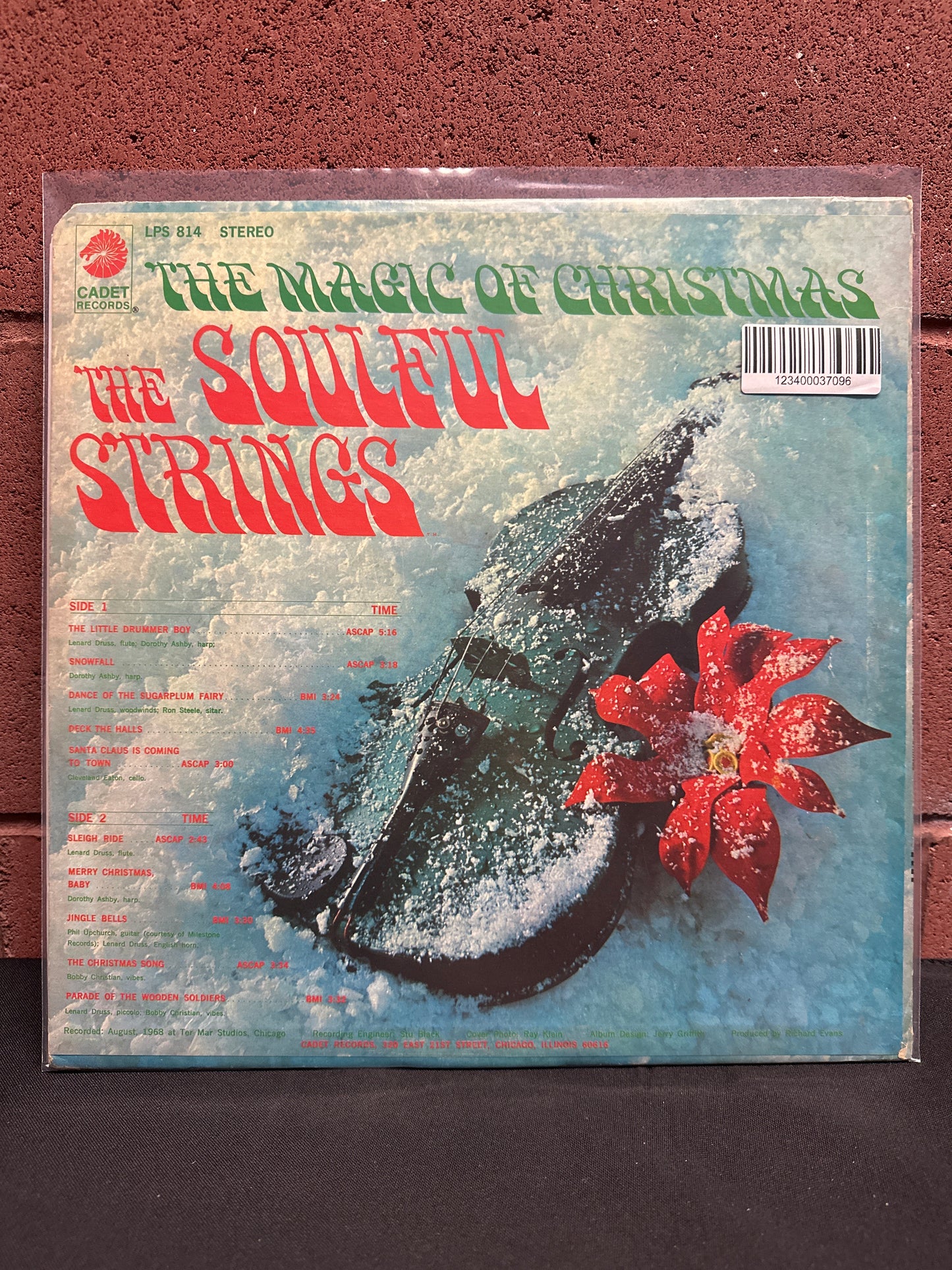 Used Vinyl:  The Soulful Strings ”The Magic Of Christmas” LP