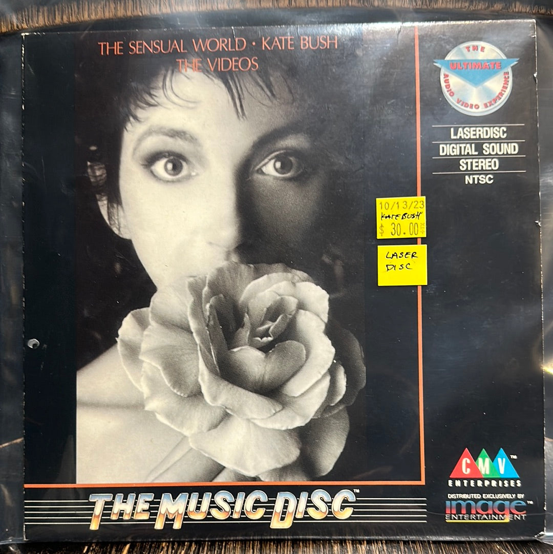 Used Vinyl:  Kate Bush ”The Sensual World (The Videos)” 8" Laserdisc