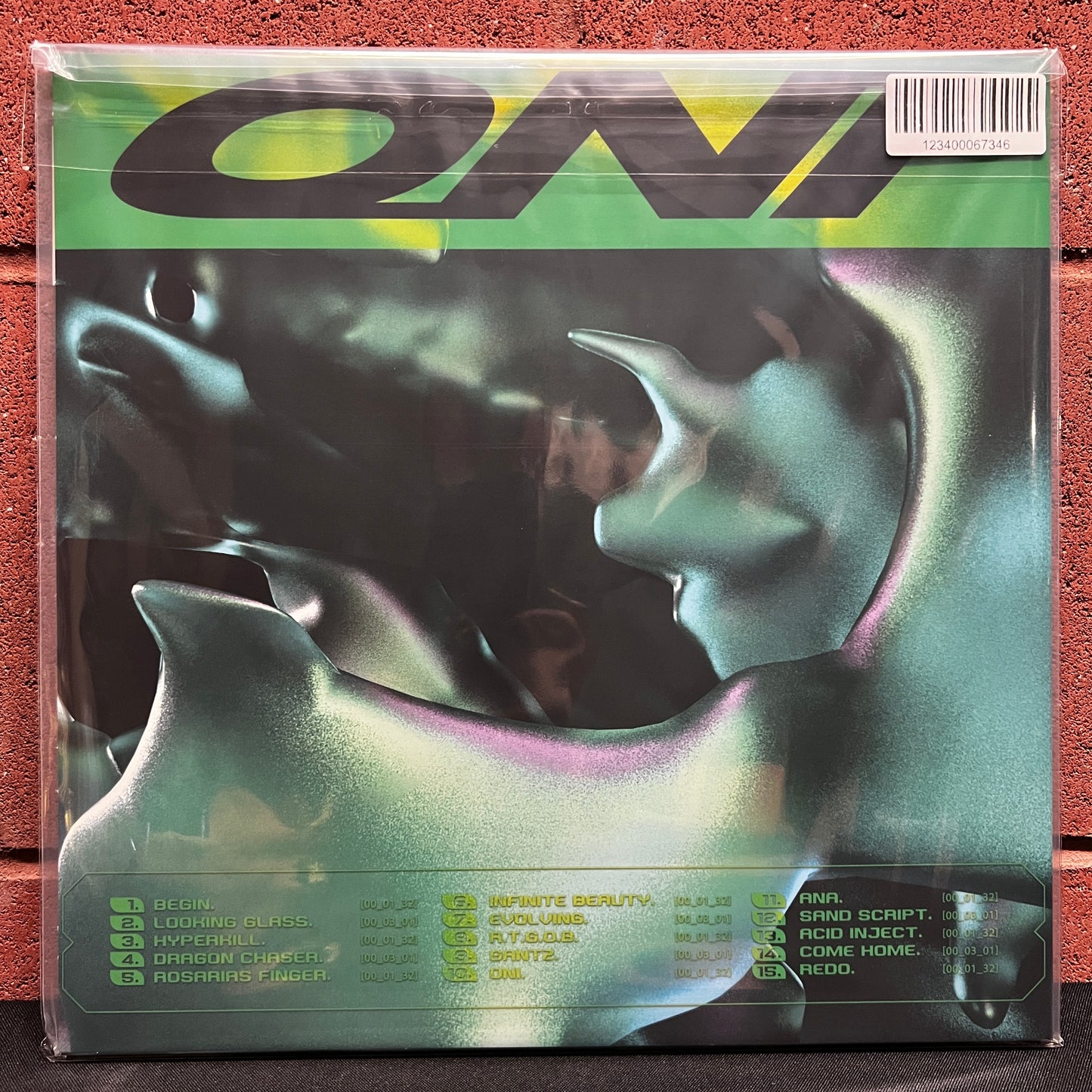 Used Vinyl: Darko "Oni" LP (2025 Press - Green w/Black Splatter Vinyl)