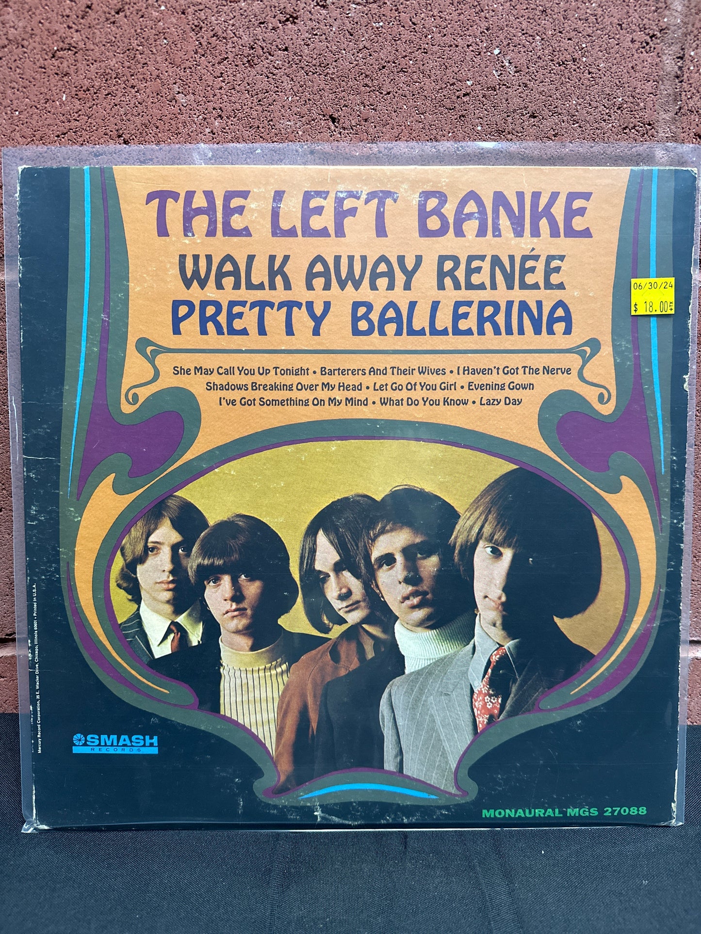 Used Vinyl:  The Left Banke ”Walk Away Renée / Pretty Ballerina” LP