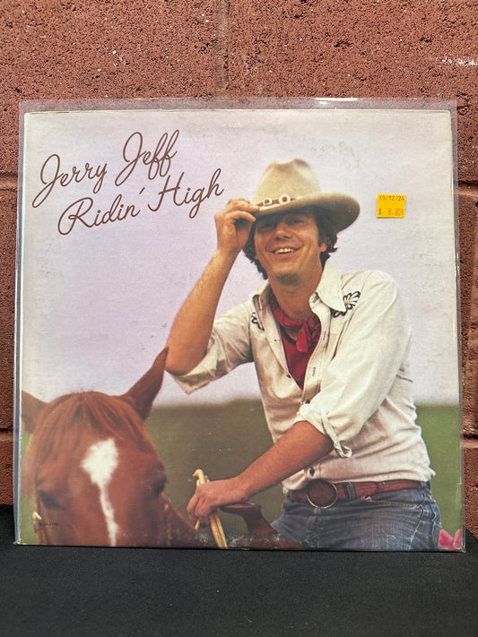 Used Vinyl:  Jerry Jeff Walker ”Ridin' High” LP