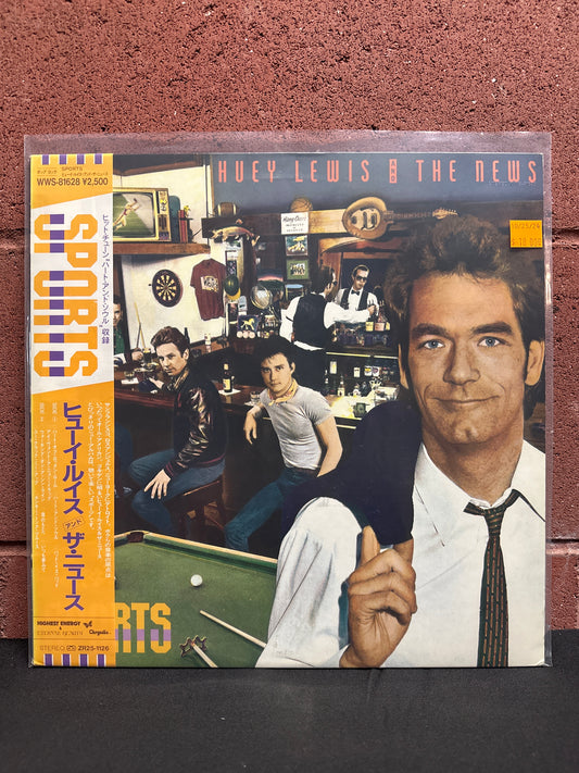 Used Vinyl:  Huey Lewis & The News ”Sports” LP