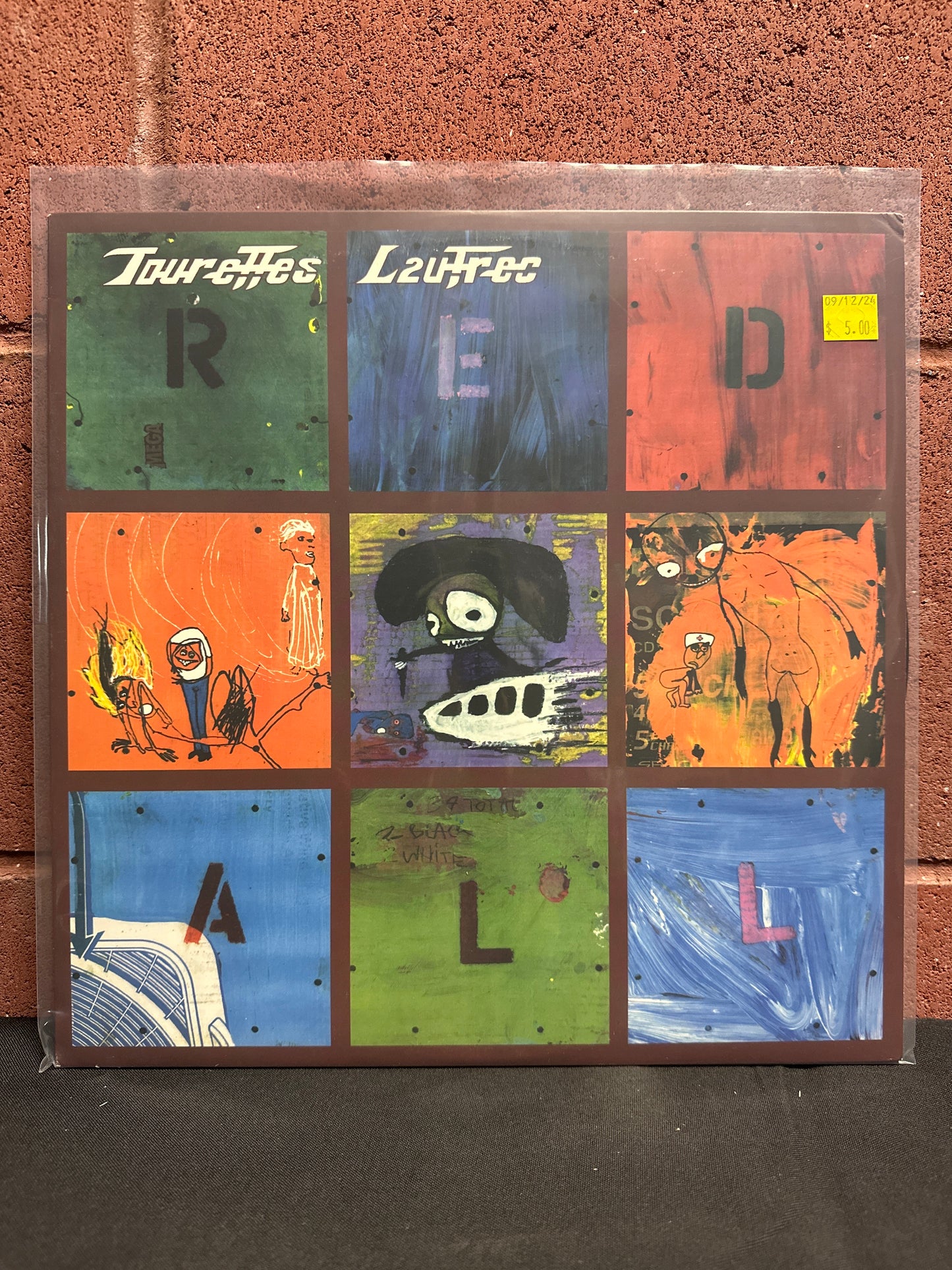 Used Vinyl:  Tourettes Lautrec ”Red All” LP