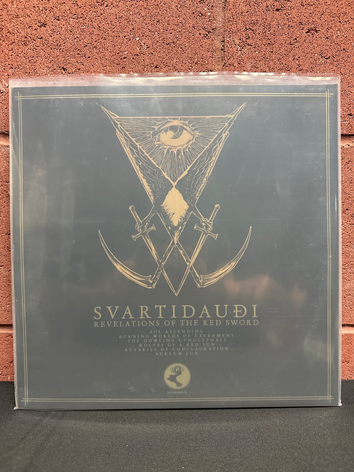 Used Vinyl:  Svartidauoi ”Revelations Of The Red Sword” LP (Amber vinyl)