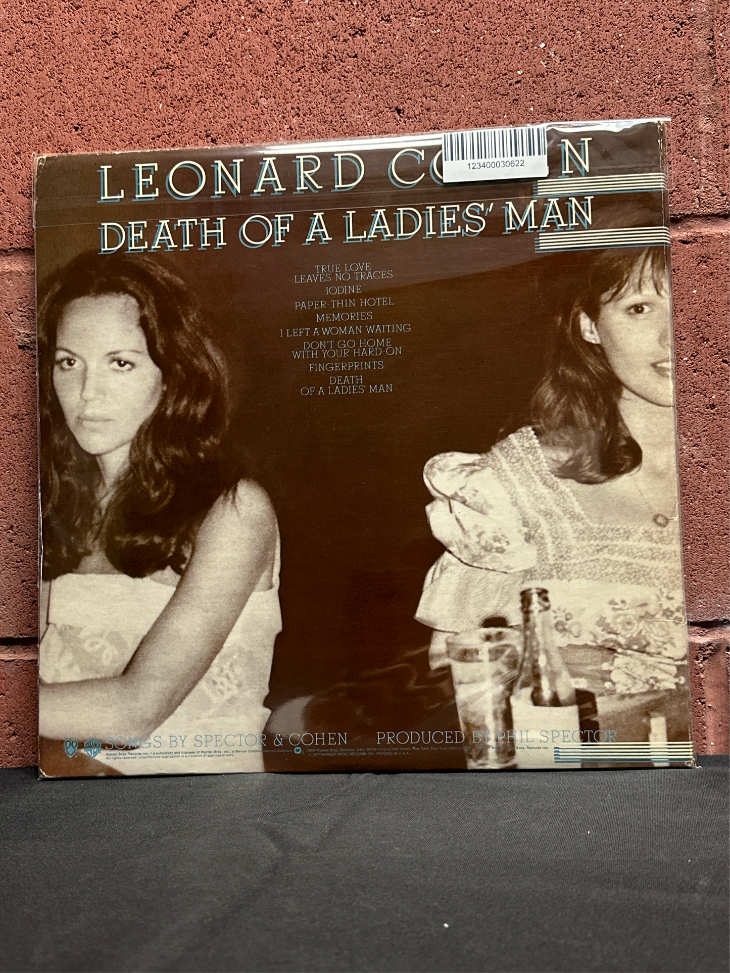 Used Vinyl:  Leonard Cohen ”Death Of A Ladies' Man” LP