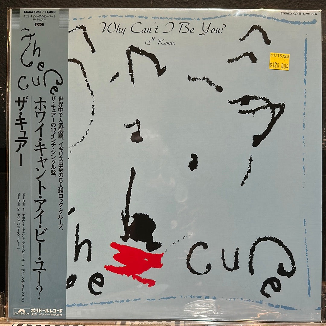 Used Vinyl:  The Cure "Why Can't I Be You? (12" Remix)" 12" (Japanese Press)