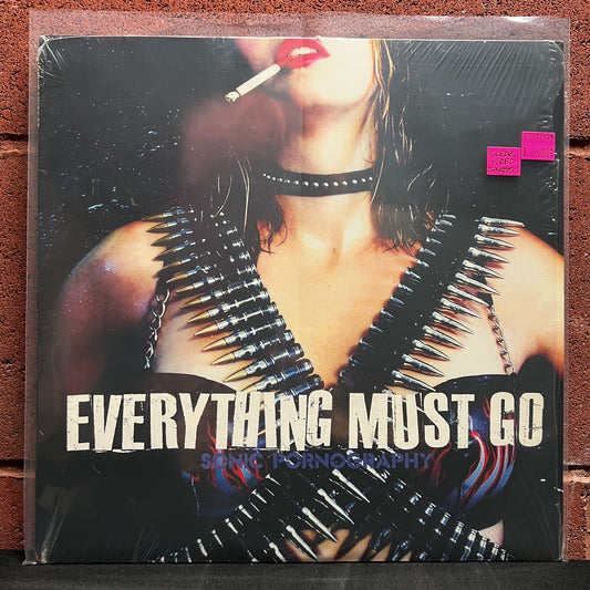 Used Vinyl: Everything Must Go "Sonic Pornography" LP (Clear w/Red Splatter Vinyl)