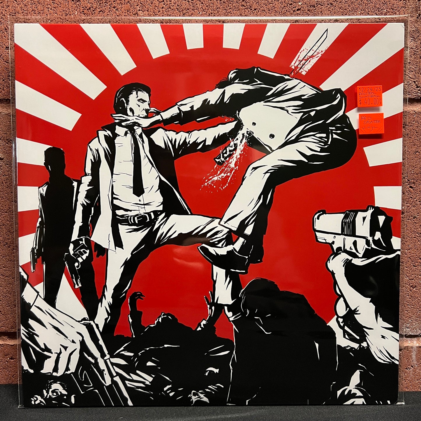 Used Vinyl: Tom Salta "Redsteel Original Video Game Soundtrack" LP (Red splatter vinyl)