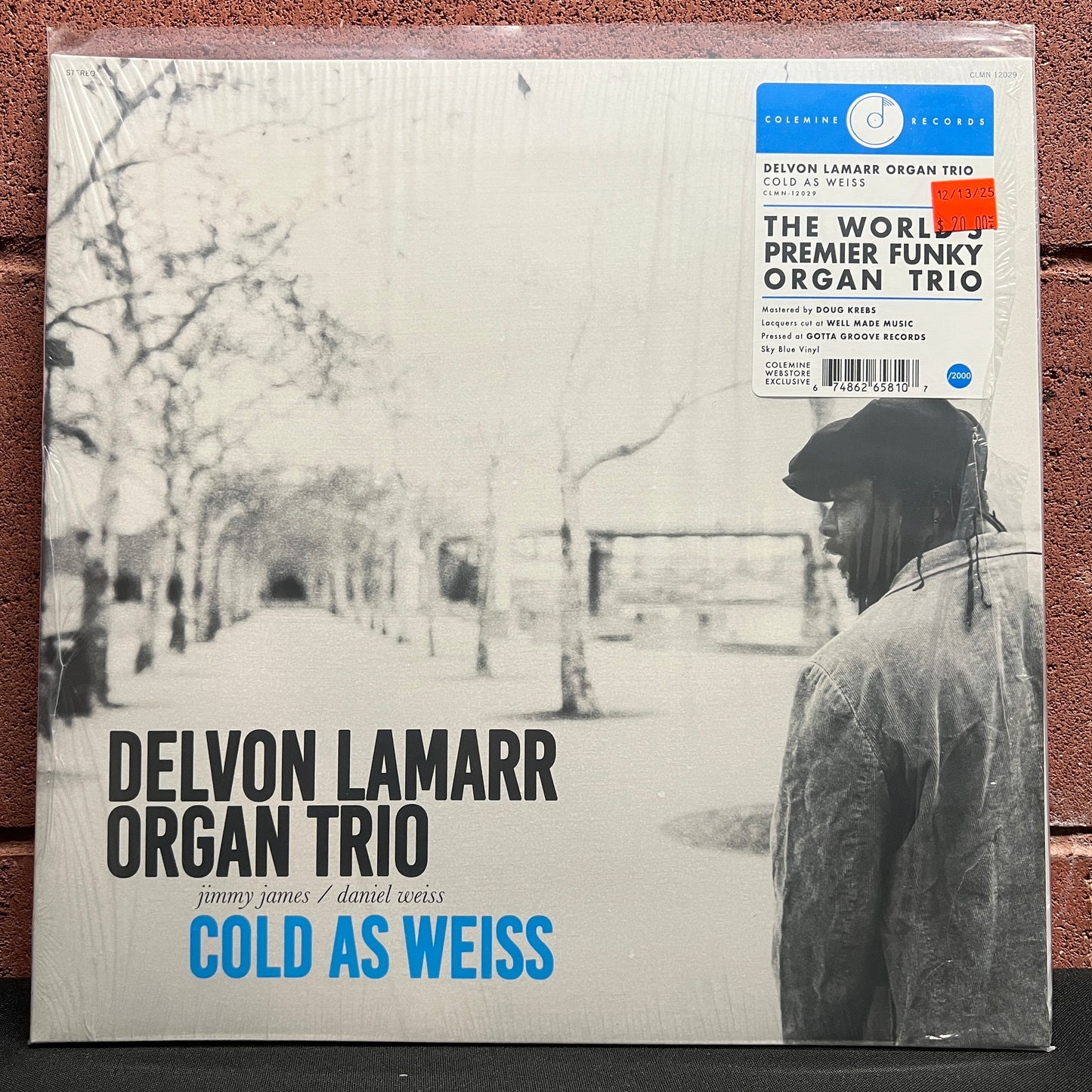 Used Vinyl: Delvon Lamarr Organ Trio "Cold As Weiss" LP (Blue & White Marble Vinyl)