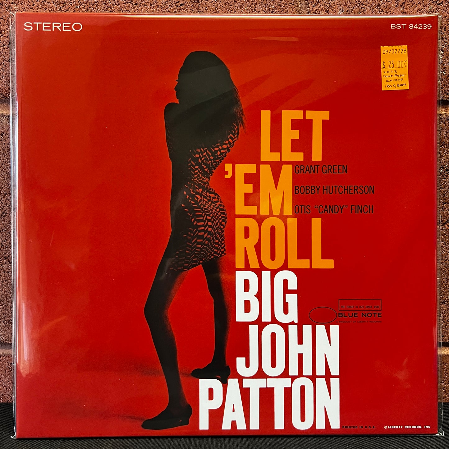 Used Vinyl: Big John Patton "Let'Em Roll" LP (2023 Reissue, Tone Poet series, 180 Gram)