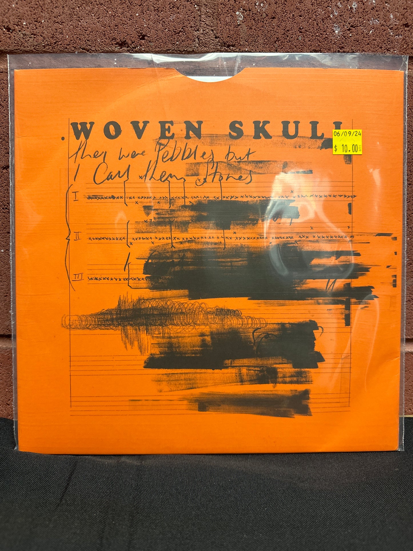 Used Vinyl:  Woven Skull ”They Were Pebbles But I Call Them Stones” 10"