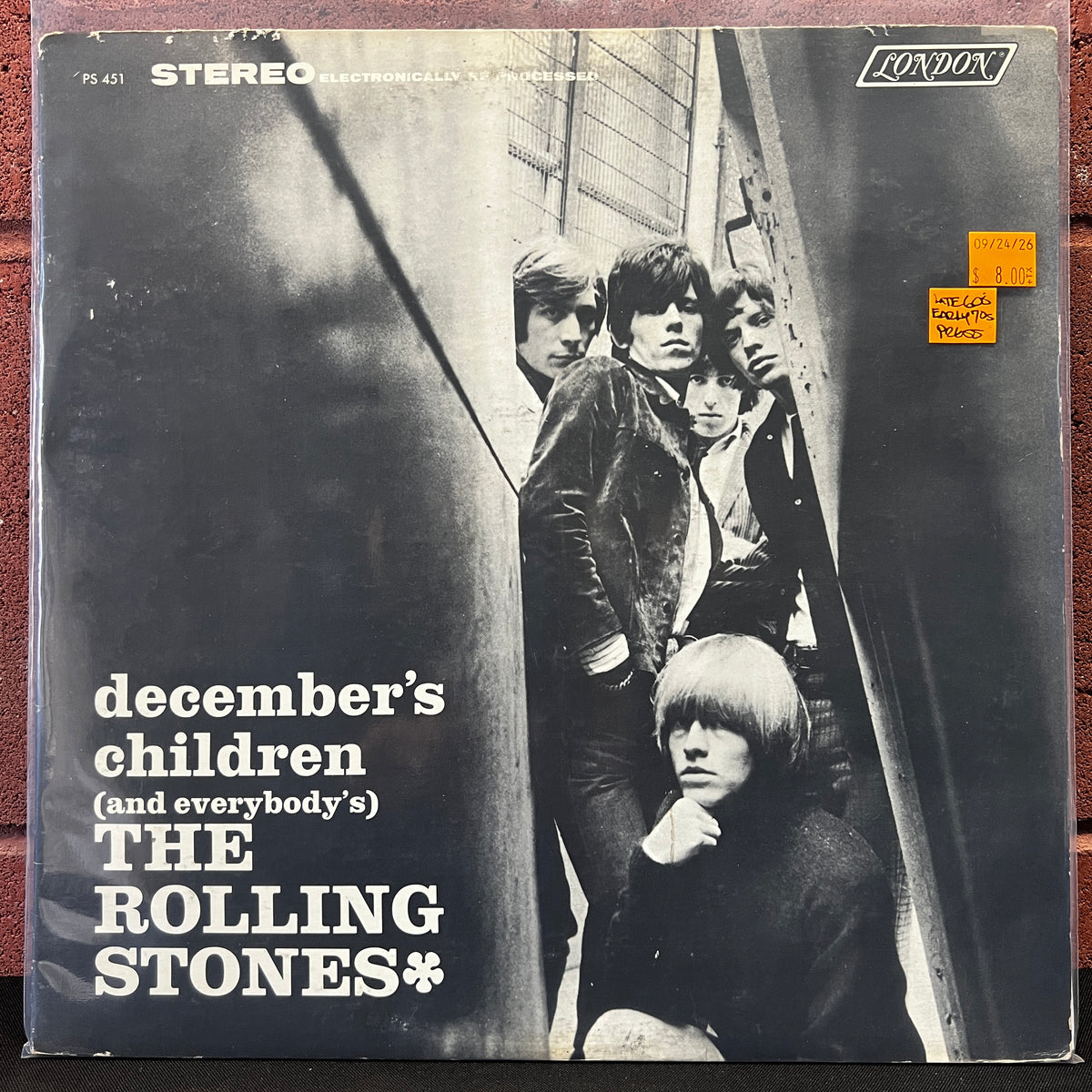 Used Vinyl: Rolling Stones "December's Children (And Everybody's)" LP (Late 60's/Early 70's US pressing)) (Copy)