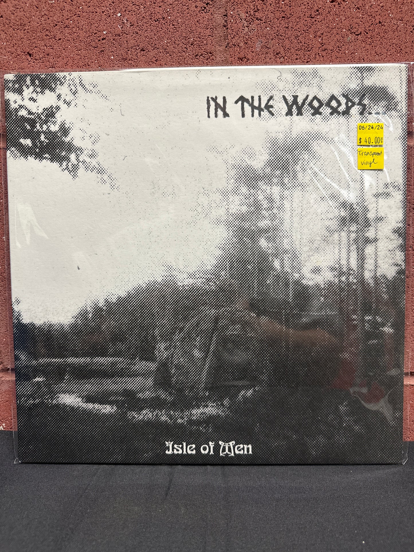 Used Vinyl:  In The Woods... ”Isle Of Men” LP (Transparent vinyl)