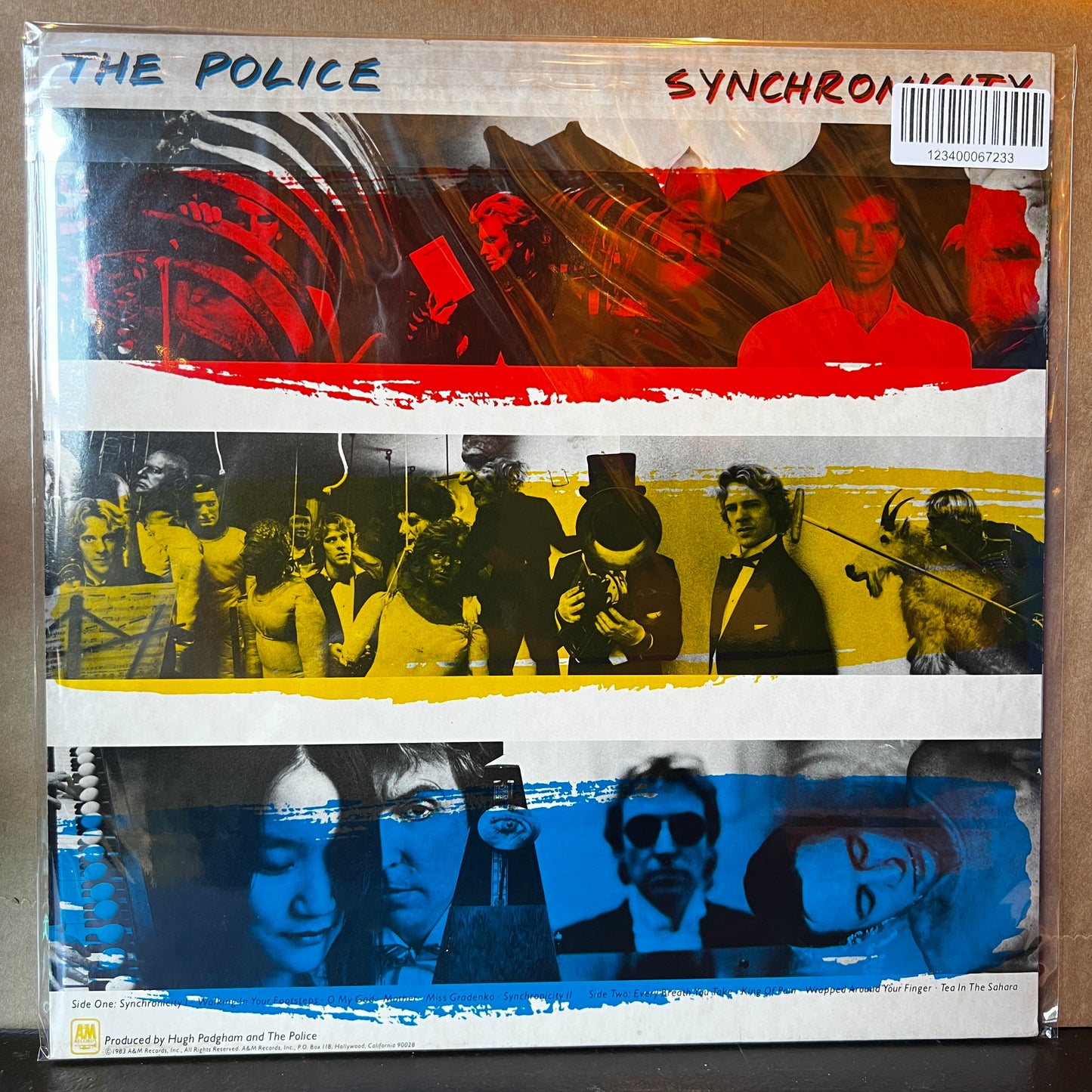 Used Vinyl: The Police "Synchronicity" LP (1983 Press)