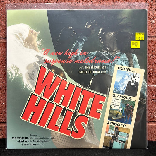 Used Vinyl:  White Hills ”Glitter Glamour Atrocity” LP (Blue vinyl)