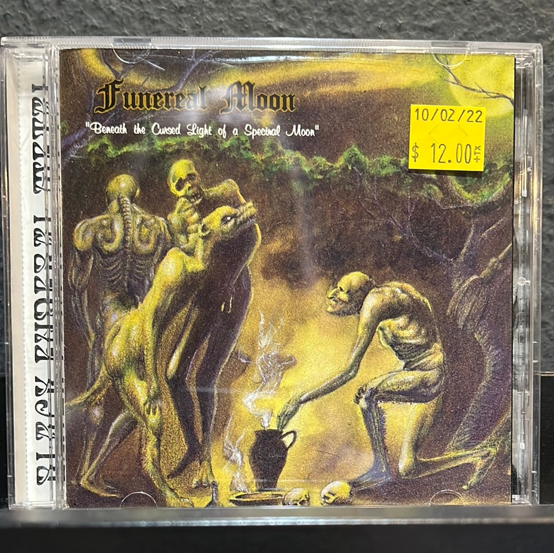 USED DISC: Funereal Moon "Beneath The Cursed Light Of A Spectral Moon" CD