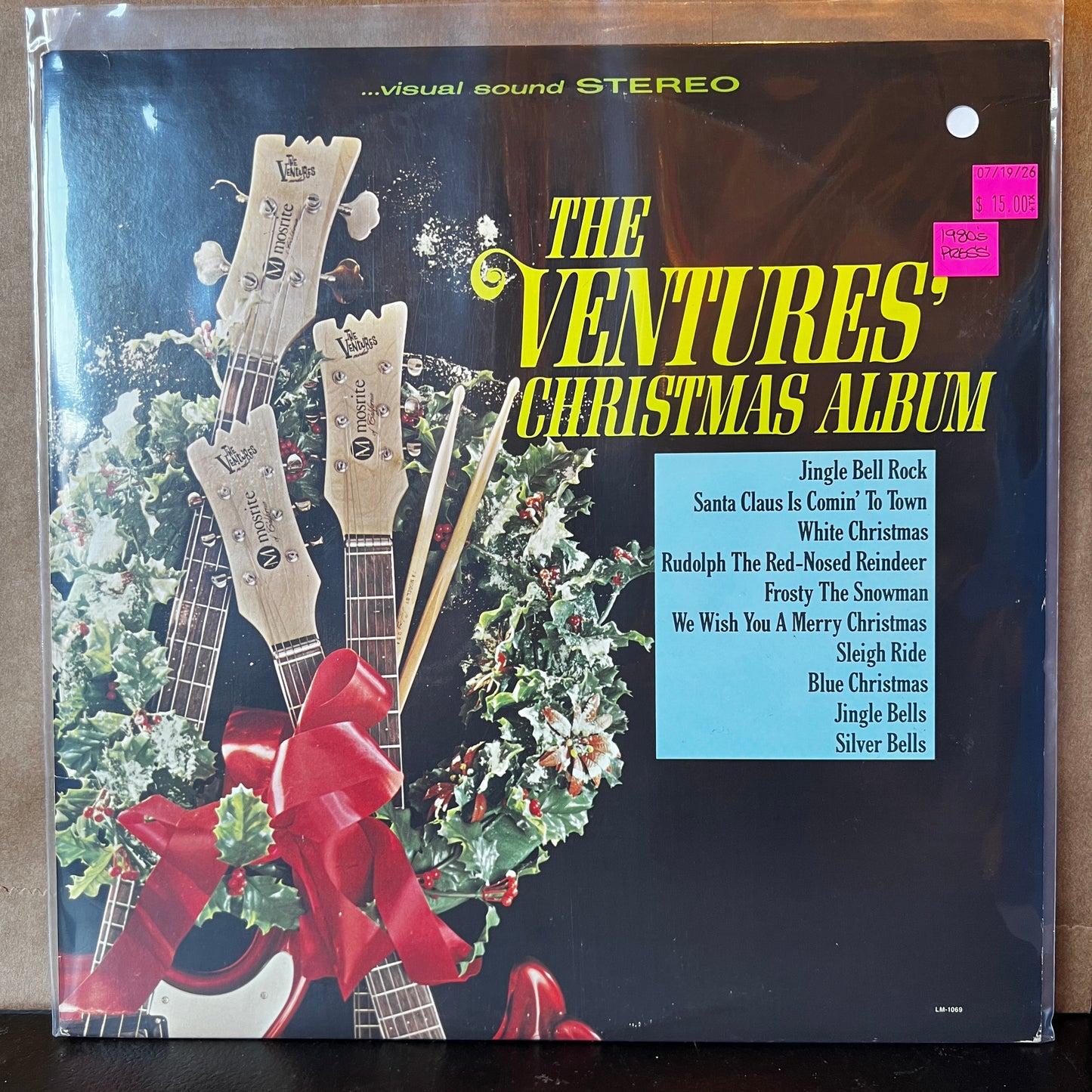 Used Vinyl: The Ventures "The Ventures' Christmas Album" LP (1980's Press)