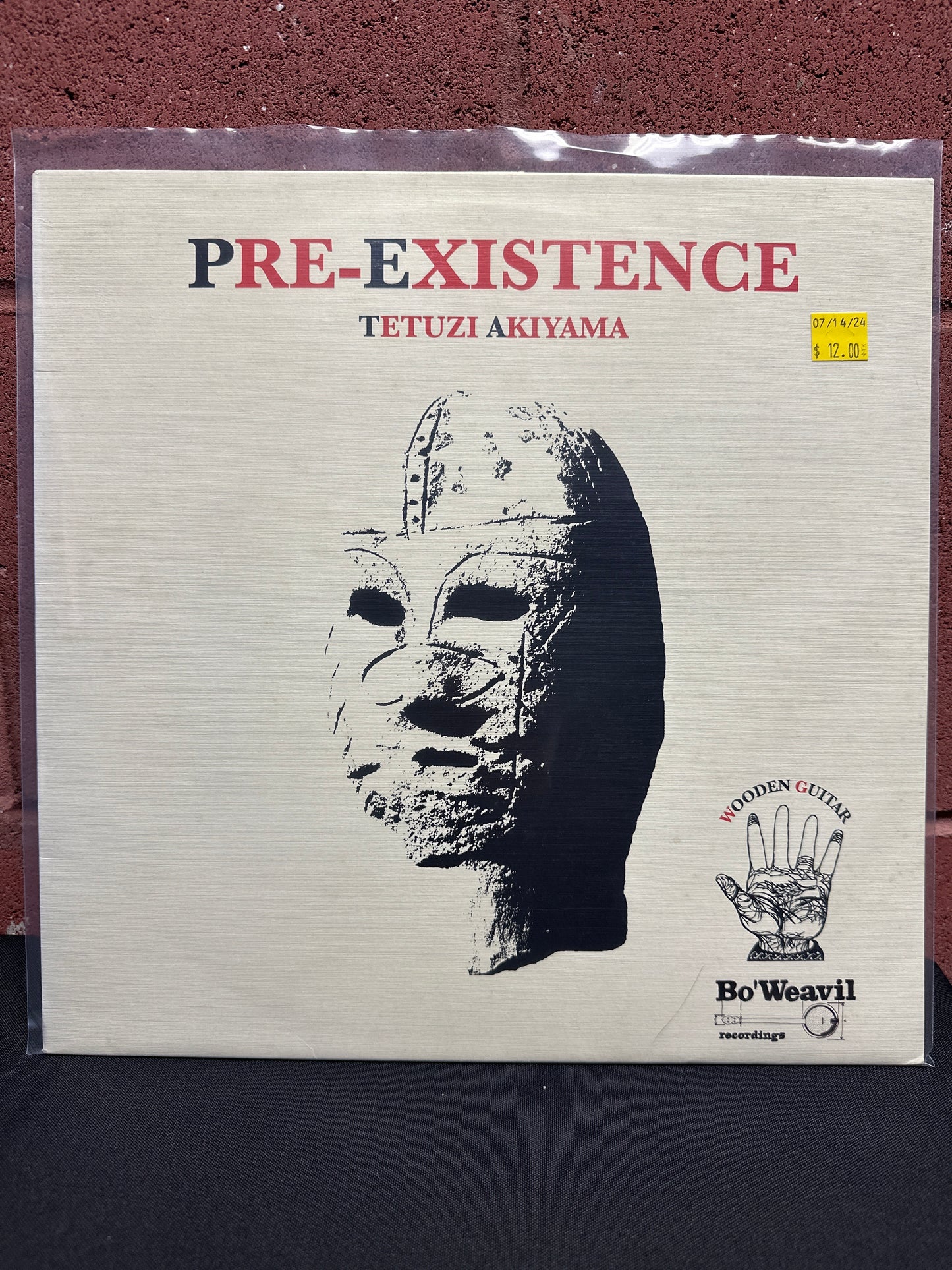 Used Vinyl:  Tetuzi Akiyama ”Pre-Existence” LP