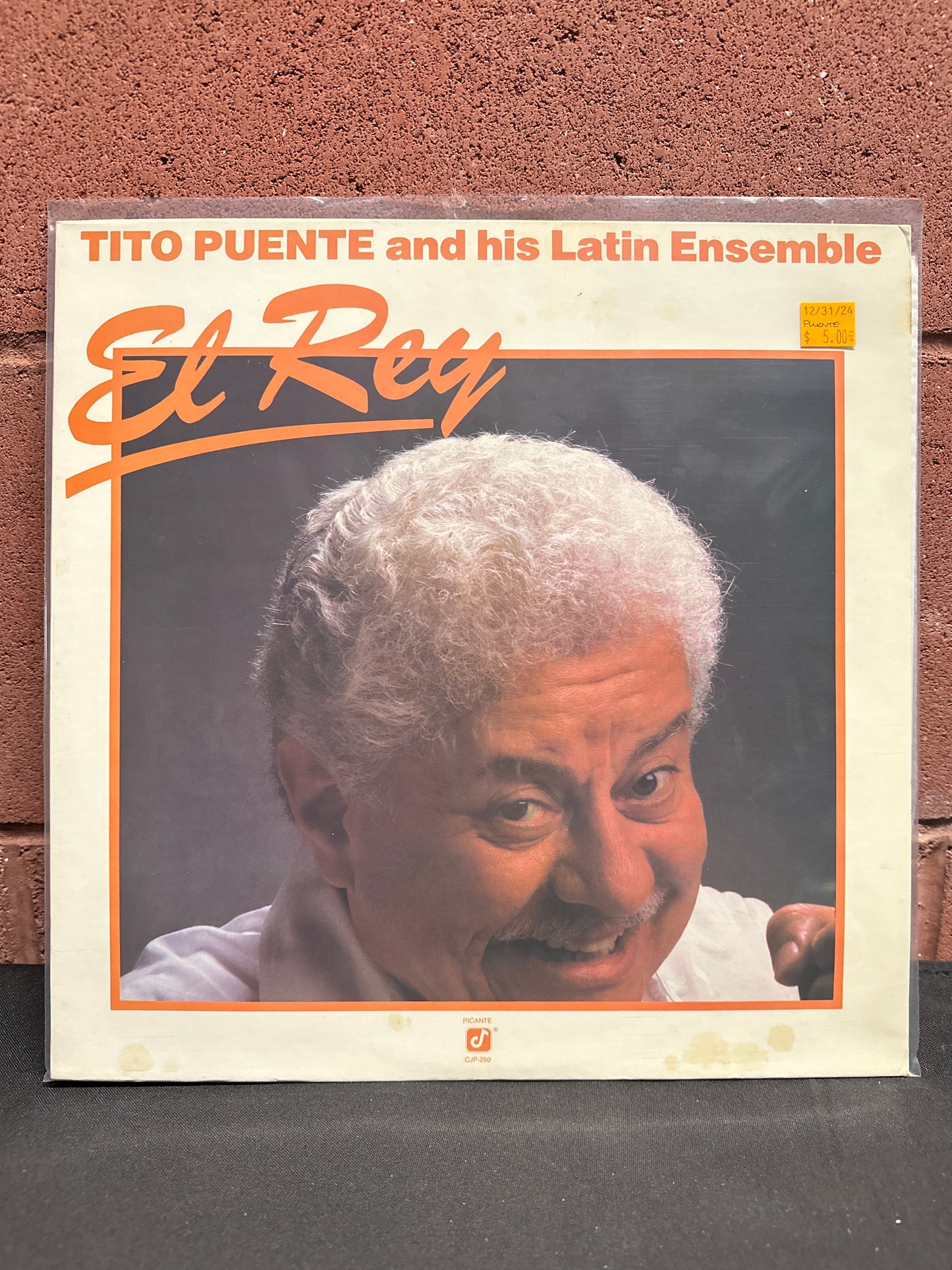 Used Vinyl:  Tito Puente & His Latin Ensemble ”El Rey” LP