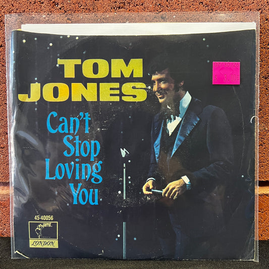 Used Vinyl: Tom Jones "Can't Stop Loving You" 7"