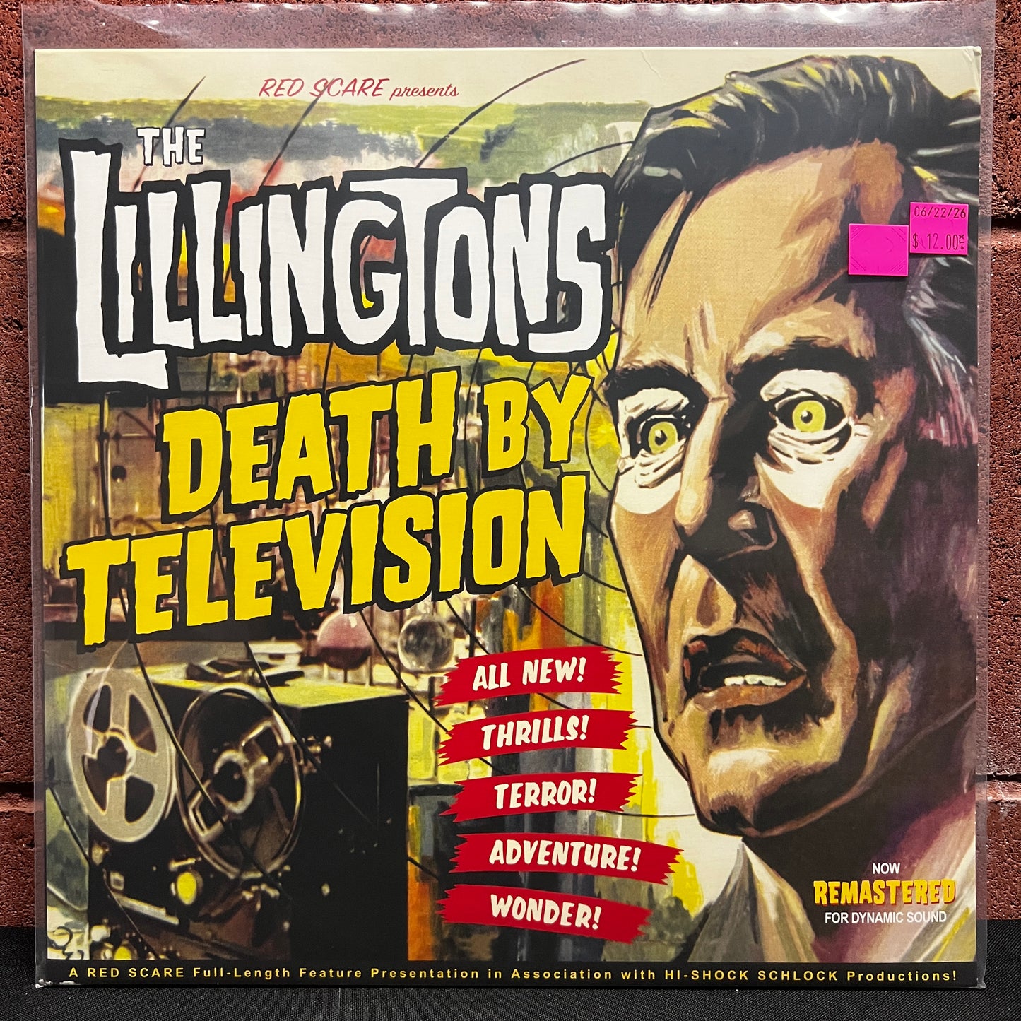 Used Vinyl: The Lillingtons "Death By Television" LP (2018 Press)