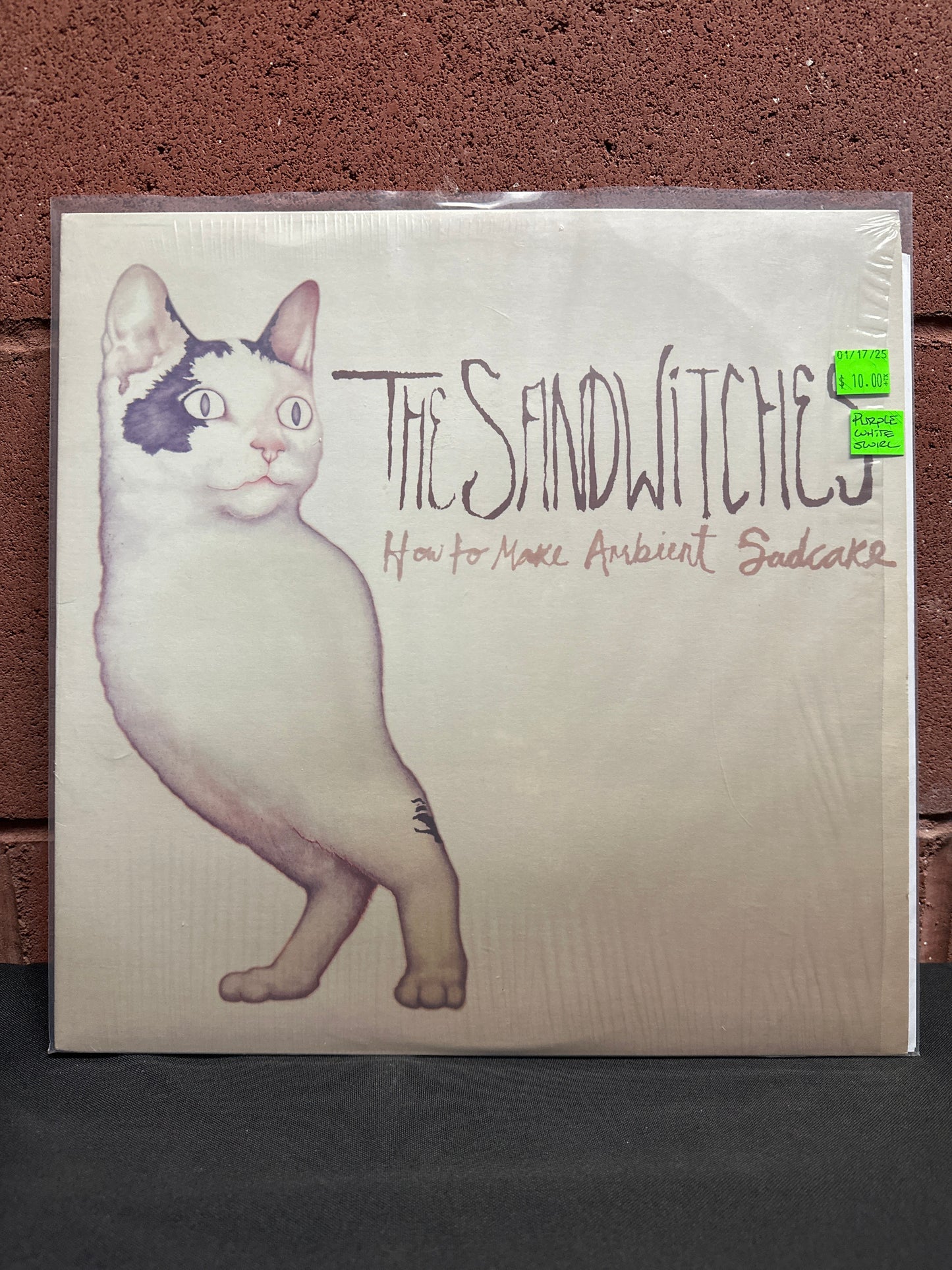 Used Vinyl: The Sandwitches "How To Make Ambient Sadcake" LP (Purple & White Swirl Vinyl)