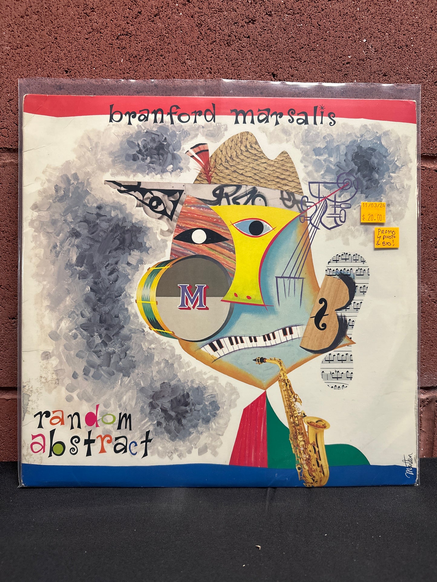 Used Vinyl:  Branford Marsalis ”Random Abstract” LP