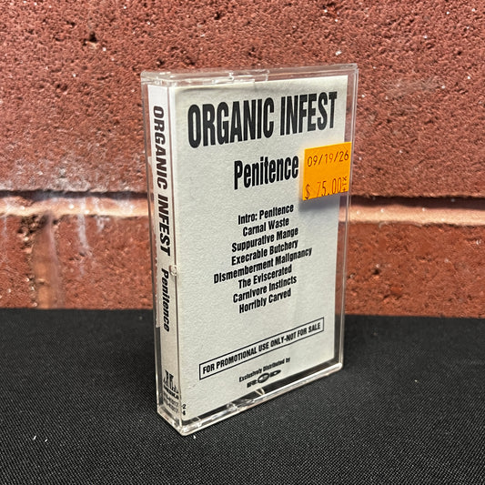 Used Cassette: Organic Infest ‎"Penitence" Tape (1993 Promo)