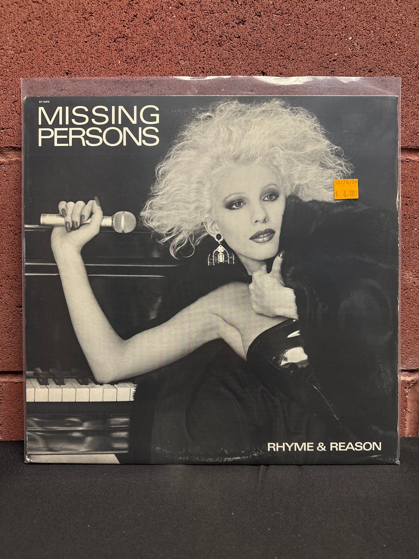 Used Vinyl:  Missing Persons ”Rhyme & Reason” LP