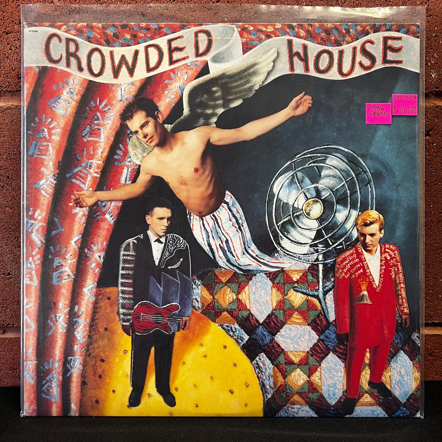 Used Vinyl: Crowded House "S/T" LP (1986 Press)