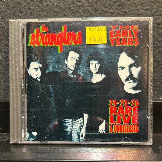 USED CD: The Stranglers "The Early Years '74 '75 '76 - Rare Live & Unreleased" CD