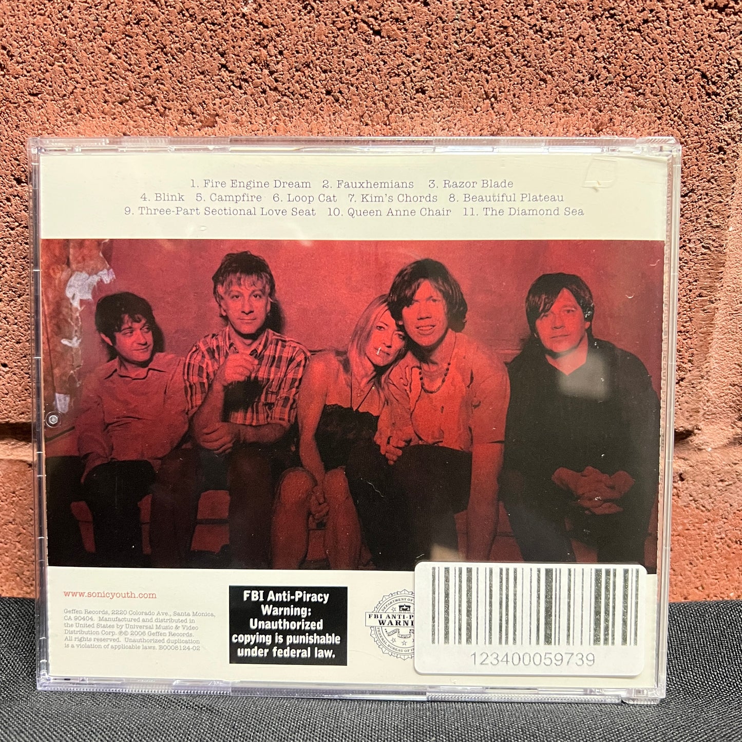 Used CD: Sonic Youth "The Destroyed Room - B-Sides and Rarities" CD
