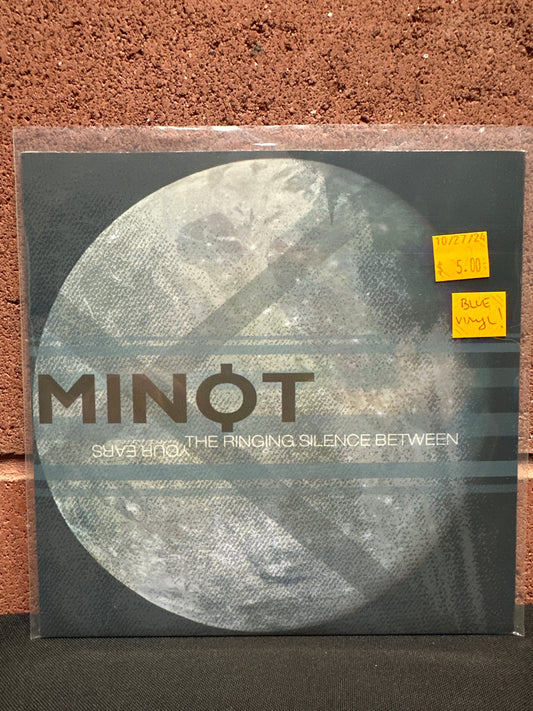 Used Vinyl:  Minot ”The Ringing Silence Between Your Ears b/w The Means Relativize The Ends” 7" (Baby Blue Vinyl)