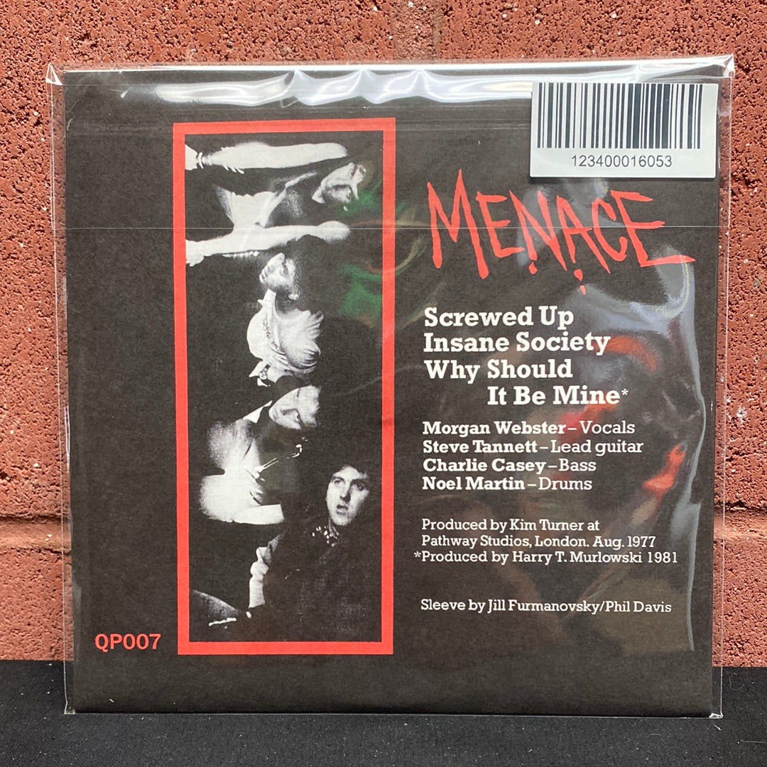 Used Vinyl:  Menace ”Screwed Up” 7"