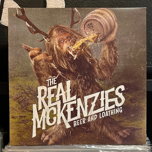 Used Vinyl:  The Real McKenzies ”Beer And Loathing” LP (Green Vinyl)