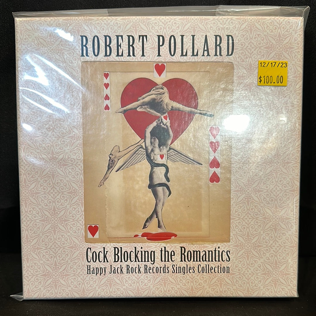 Used Vinyl:  Robert Pollard ”Cock Blocking The Romantics- Happy Jack Rock Records Singles Collection” 12x7"
