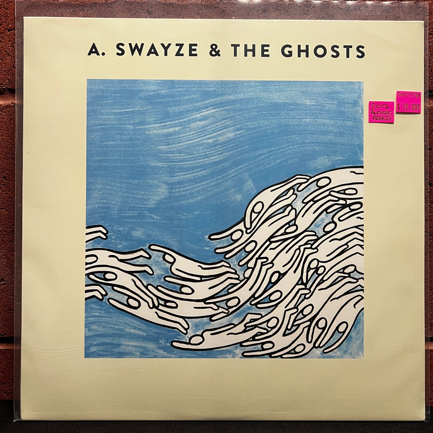 Used Vinyl: A. Swayze & The Ghosts "S/T" 12" (2017 Aussie Press)