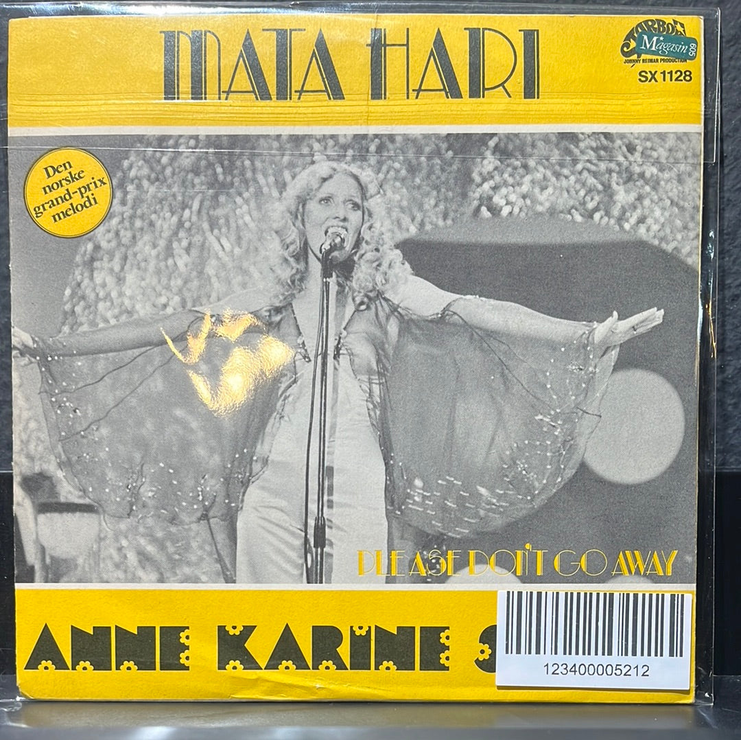 USED VINYL: Anne Karine Strom "Mata Hari" 7"