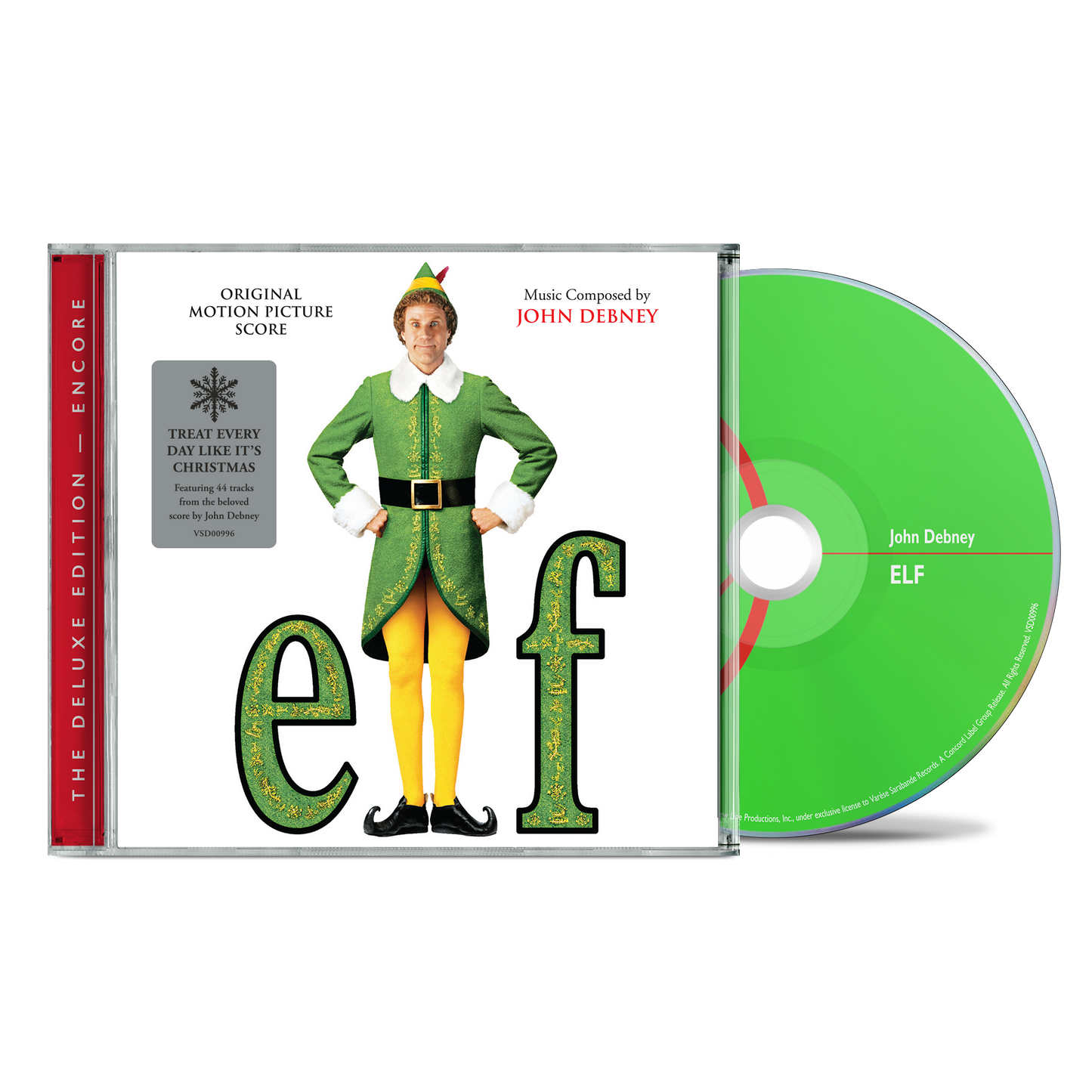 PRE-ORDER: John Debney "Elf (Original Motion Picture Score) (Deluxe Encore Edition)" CD