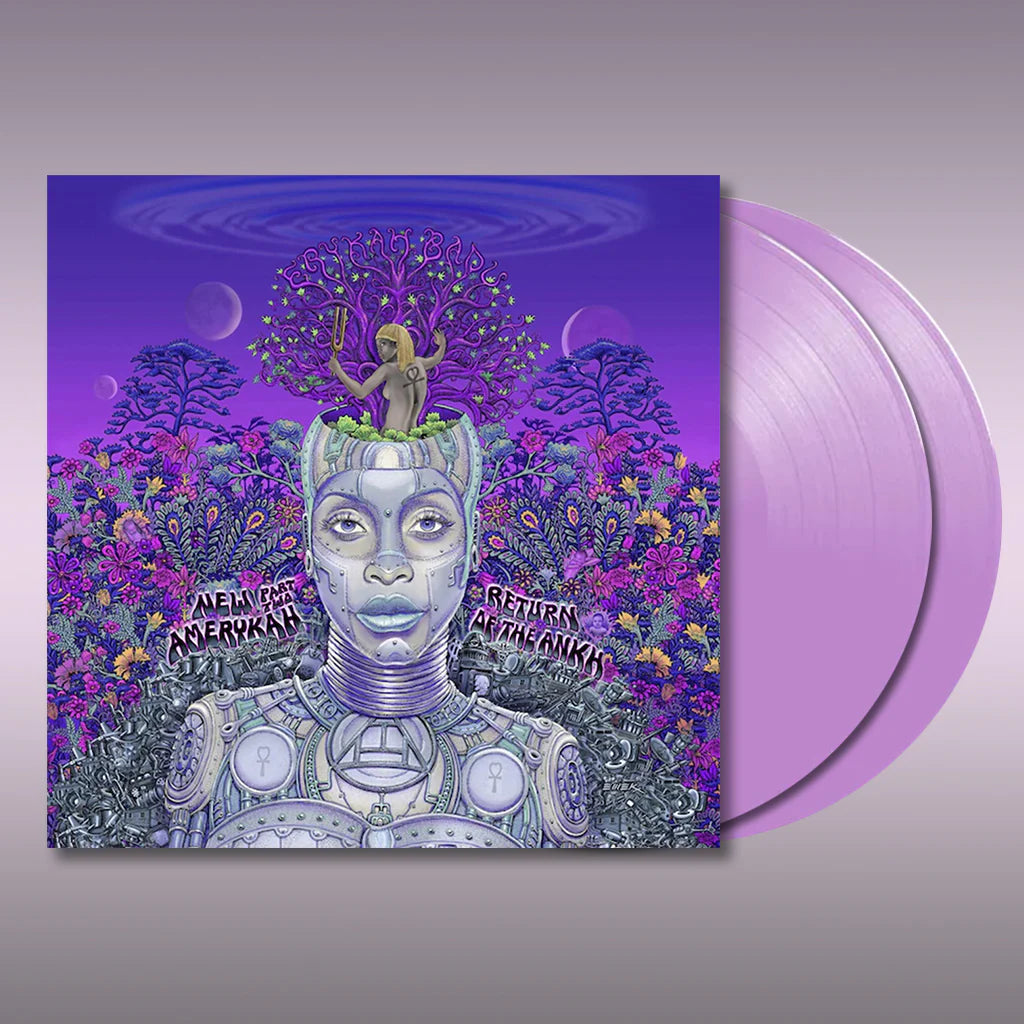 DAMAGED: Erykah Badu "New Amerykah Part Two: Return of the Ankh" 2xLP (Violet Vinyl)