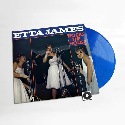 Etta James ''Rocks The House'' LP (Blue Vinyl)