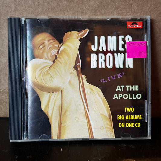 Used CD: James Brown "Live At The Apollo" CD
