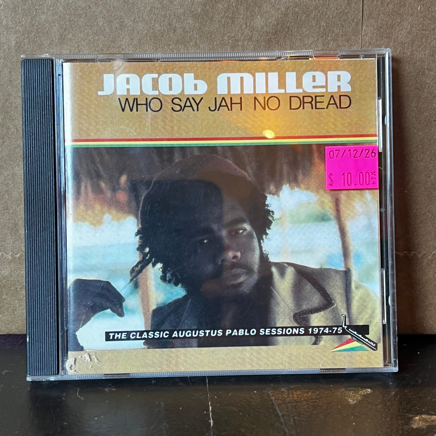 Used CD: Jacob Miller "Who Say Jah No Dread (The Classic Augustus Pablo Sessions 1974-75)" CD