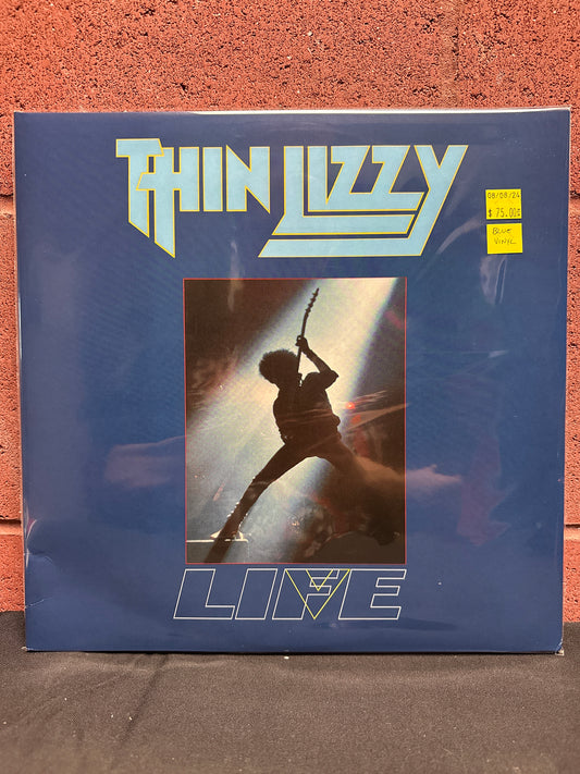 Used Vinyl:  Thin Lizzy ”Life Live ” 2xLP (Blue vinyl)