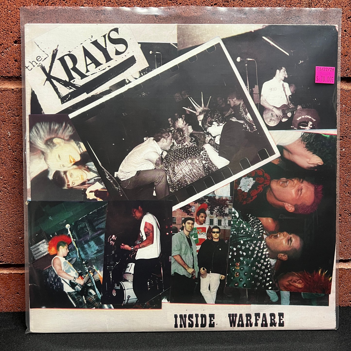 Used Vinyl: The Krays "Inside Warfare" LP (1998 Press)