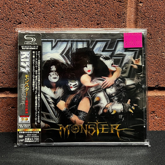 Used CD: Kiss "Monster" CD (2012 Japanese Press w/ Bonus Tracks, 3D Lenticular Cover)