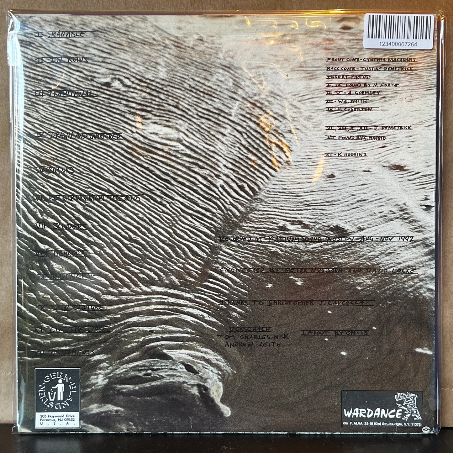 Used Vinyl: Rorschach "Protestant" LP (1993 Press)