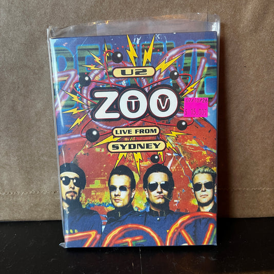 Used DVD: U2 "Zoo TV Live From Sydney" 2xDVD (2006 Press)