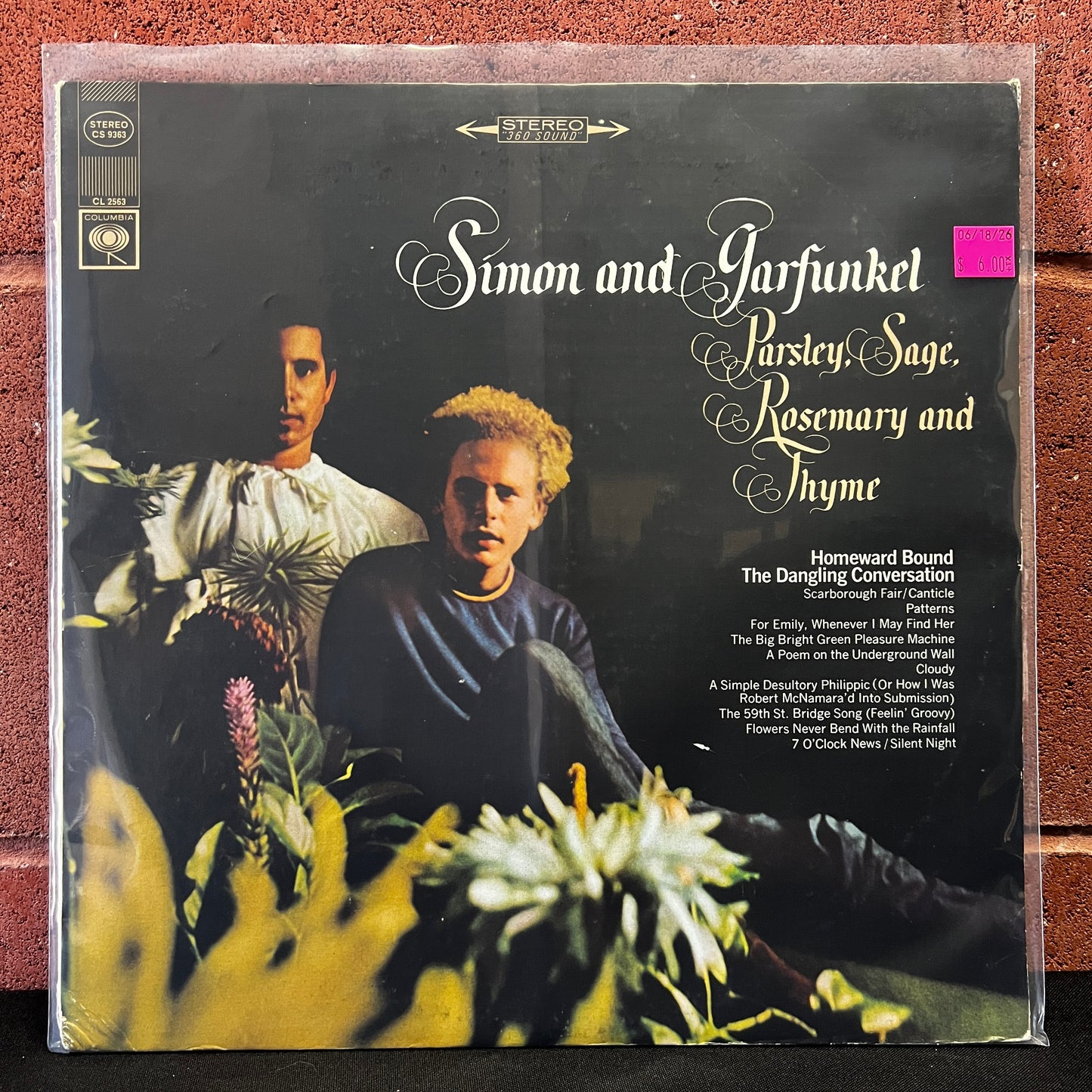 Used Vinyl: Simon & Garfunkel ‎"Parsley, Sage, Rosemary And Thyme" LP