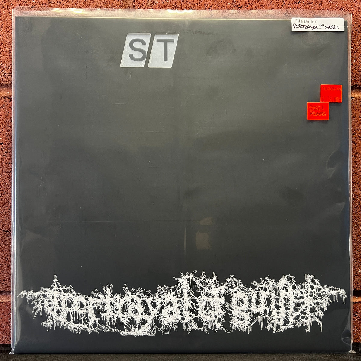 Used Vinyl: Portrayal Of Guilt "Christfucker" LP (2021 Press)